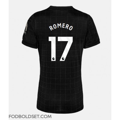 Tottenham Hotspur Cristian Romero #17 Udebanetrøje Dame 2025-26 Kortærmet Tottenham Hotspur Cristian Romero #17 Udebanetrøje Dame 2025-26 Kortærmet